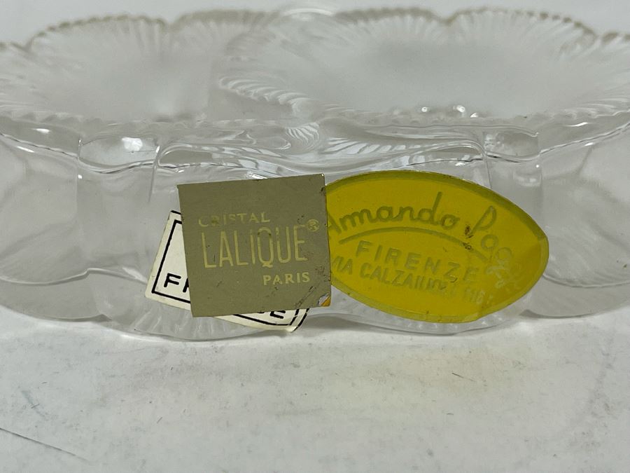 Lalique Amando Paggi Perfume Bottle Deux Fleurs 4W X 4H [Photo 7]