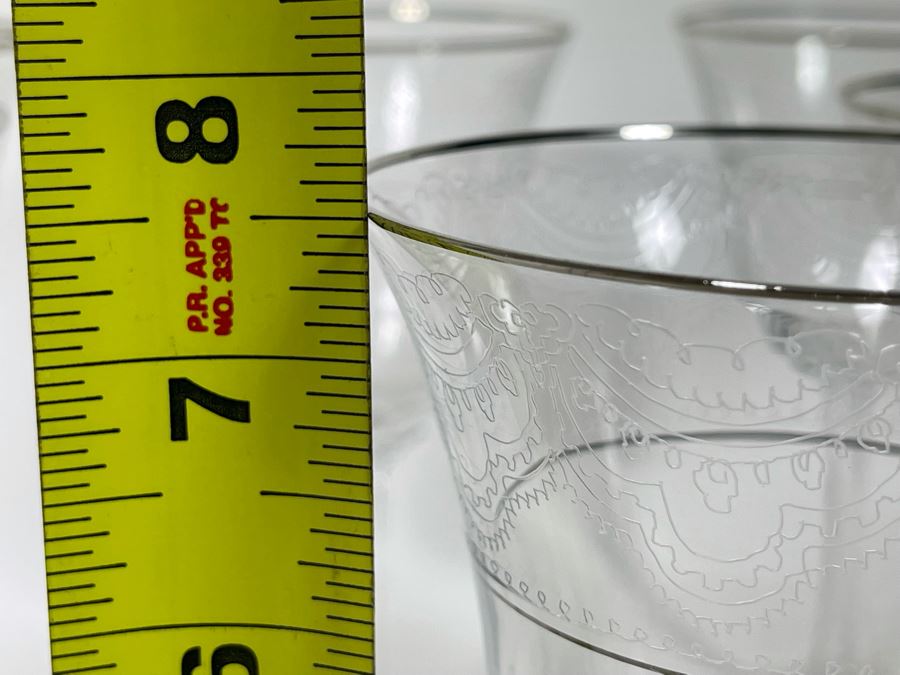 (6) Lenox Crystal Stemware Glasses 7.5H [Photo 9]