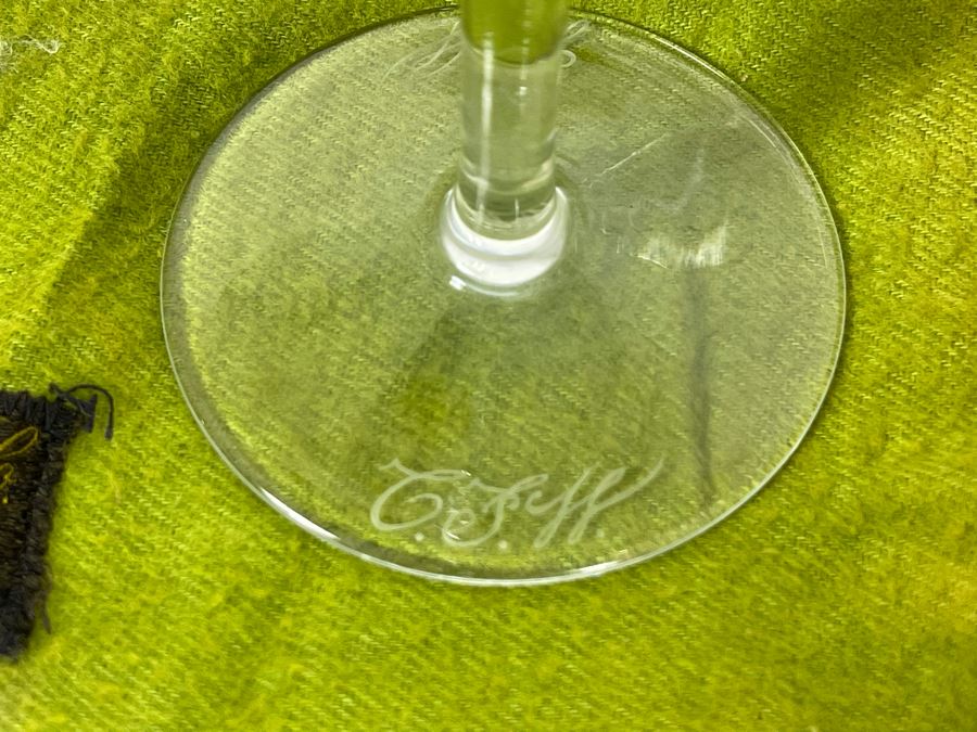 (6) Crystal Stemware Glasses 8.5H [Photo 9]