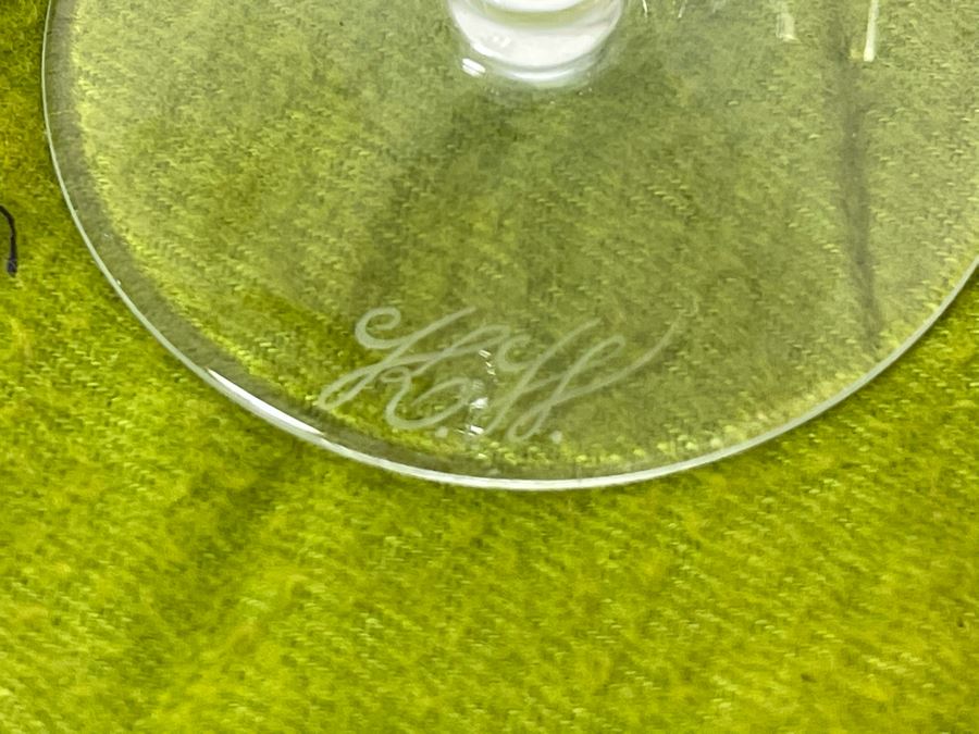 (6) Crystal Stemware Glasses 8.5H [Photo 10]