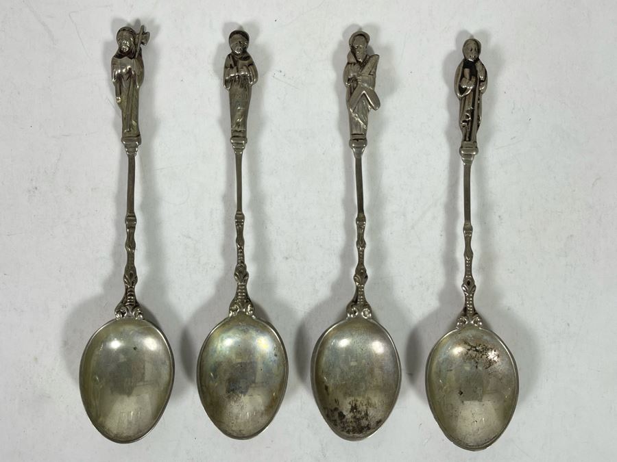 .800 European Silver Spoons 52g  [Photo 3]