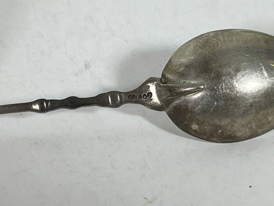 .800 European Silver Spoons 52g  [Photo 7]