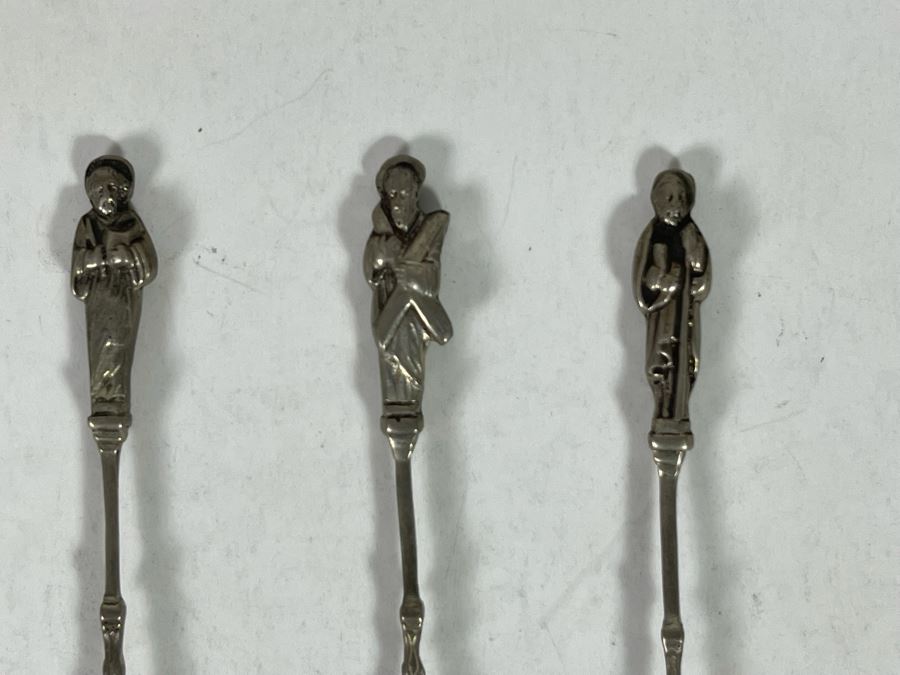 .800 European Silver Spoons 52g  [Photo 5]