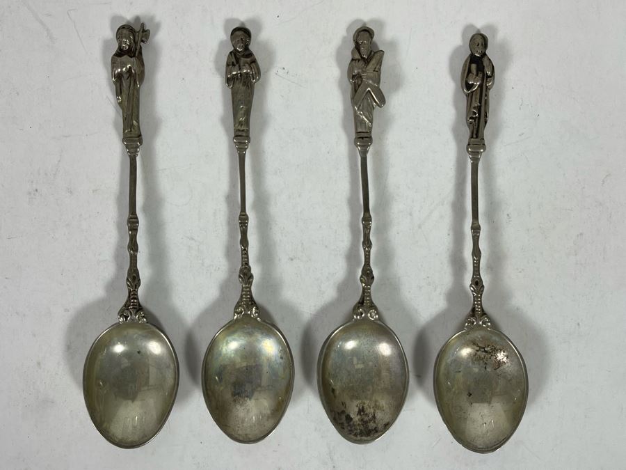 .800 European Silver Spoons 52g  [Photo 2]