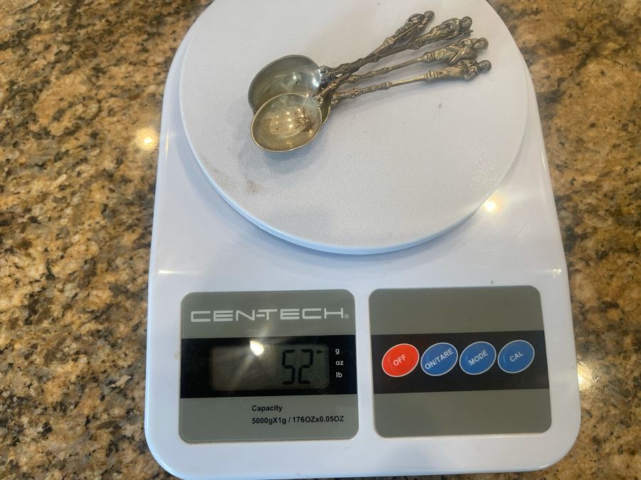 .800 European Silver Spoons 52g  [Photo 9]