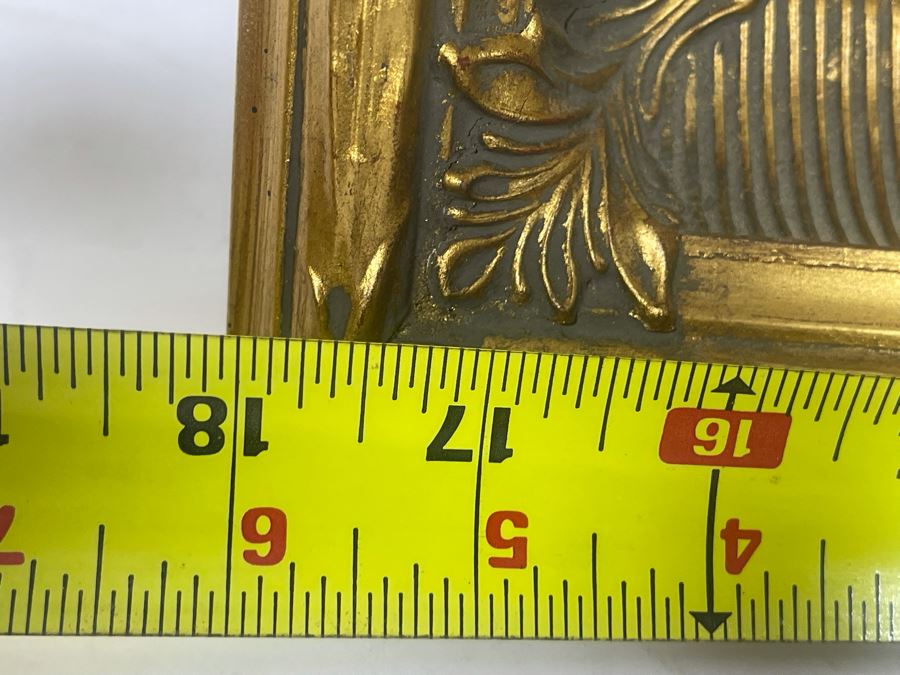 Vintage Original Still Life Painting Framed 18 X 16 [Photo 8]