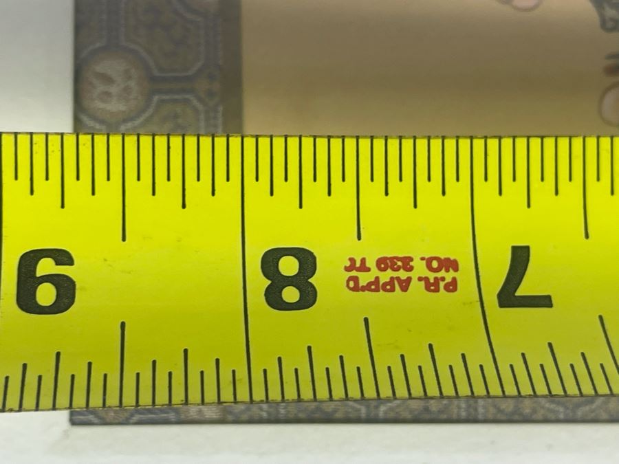 Original Signed Chinese Silk Painting 8.5 X 7 Framed [Photo 8]