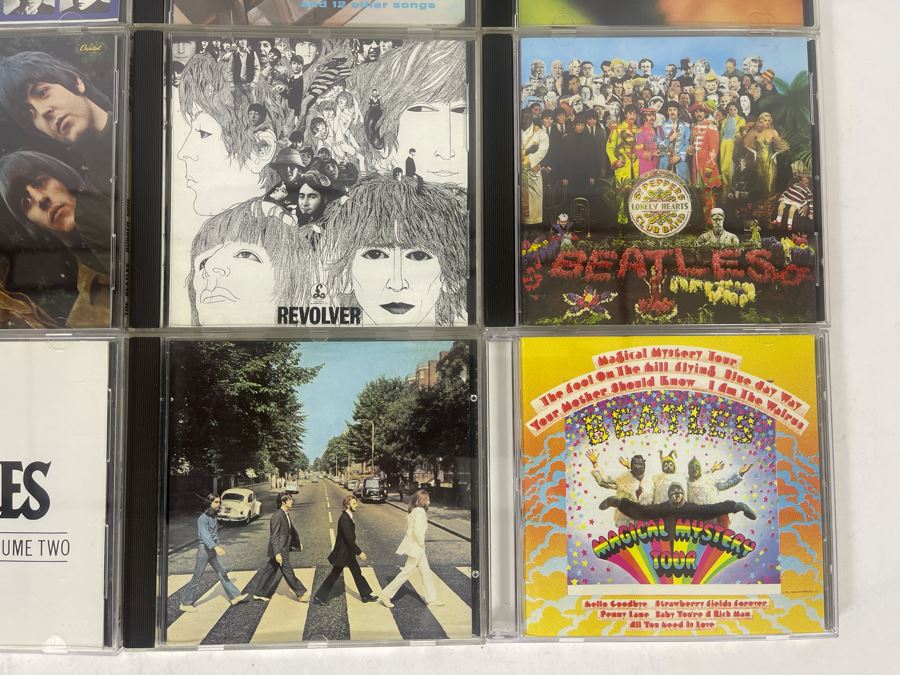 Collection Of 12 The Beatles CDs