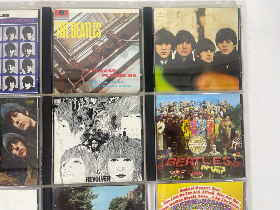 Collection Of 12 The Beatles CDs