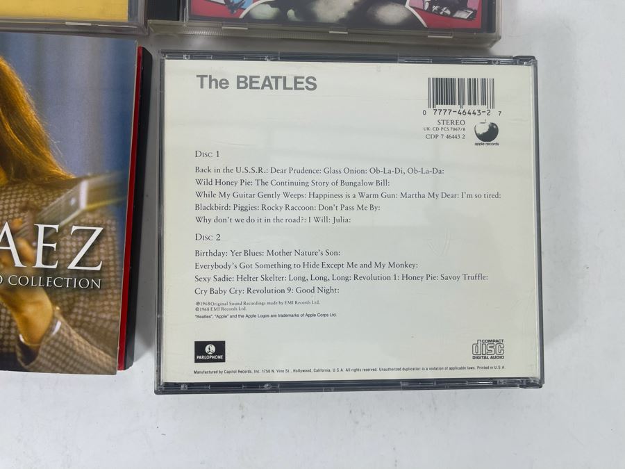 Collection Of 9 CDs Including The Beatles The White Album [Photo 6]