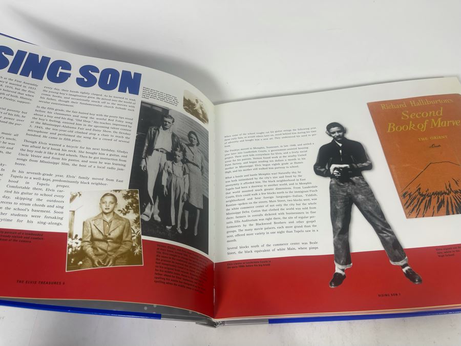 The Elvis Treasures Book By Robert Gordon, Rolling Stones Album Guide & The History Of Rock & Roll Book [Photo 7]