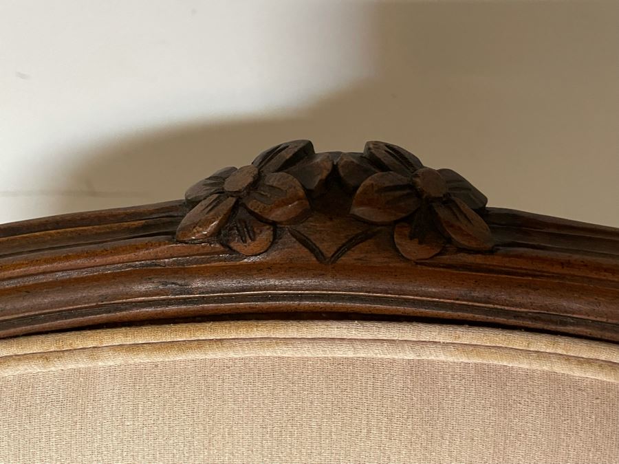 JUST ADDED - Thomasville Wooden Ulpholsted Armchair 25W X 25D X 37H [Photo 9]