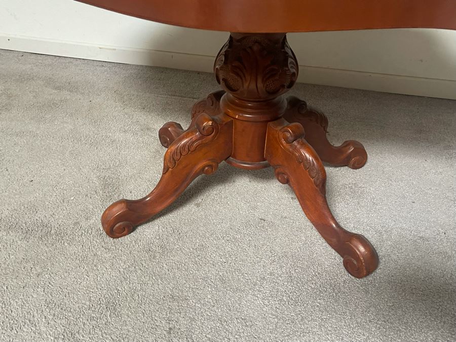 JUST ADDED - Italian Wooden Inlay Coffee Table 41W X 24D X 20H [Photo 9]