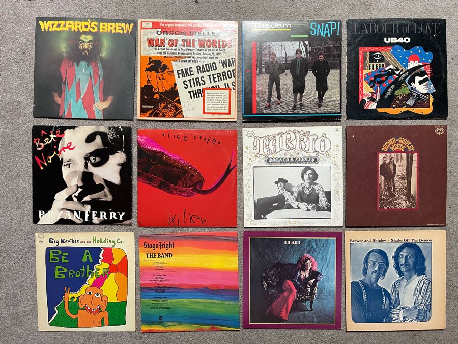 JUST ADDED - (12) Vinyl Record Lot [Photo 2]