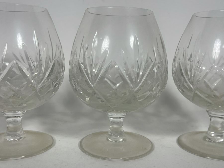 JUST ADDED - Four Crystal Stemware Glasses 5.25H [Photo 5]