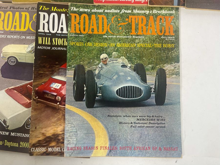 JUST ADDED - Vintage 1964 Road & Track Magazines - See Photos [Photo 5]