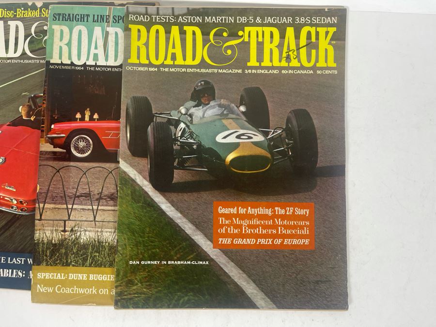 JUST ADDED - Vintage 1964 Road & Track Magazines - See Photos [Photo 12]