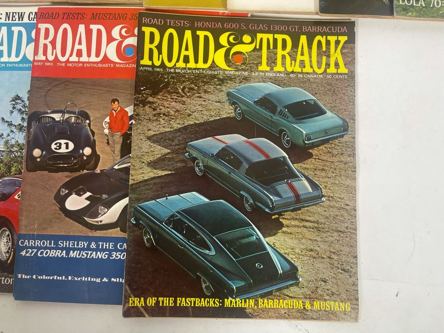 JUST ADDED - Vintage 1965 Road & Track Magazines - See Photos [Photo 6]