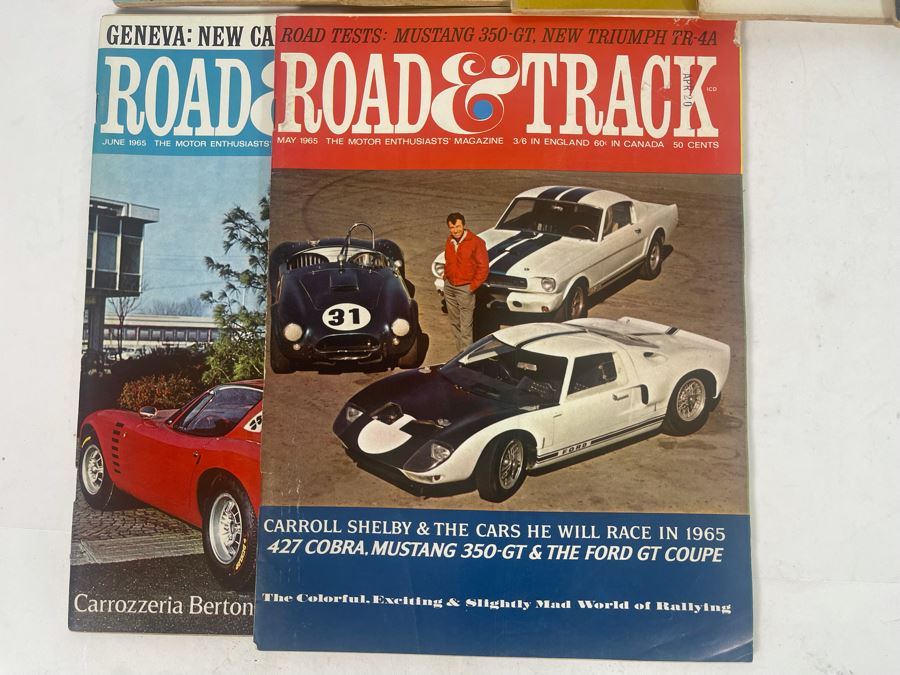 JUST ADDED - Vintage 1965 Road & Track Magazines - See Photos [Photo 7]