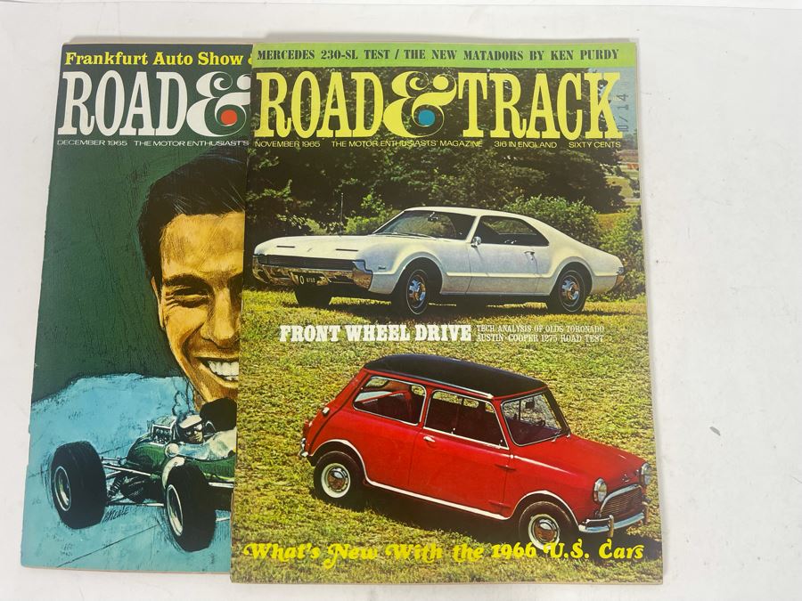 JUST ADDED - Vintage 1965 Road & Track Magazines - See Photos [Photo 13]