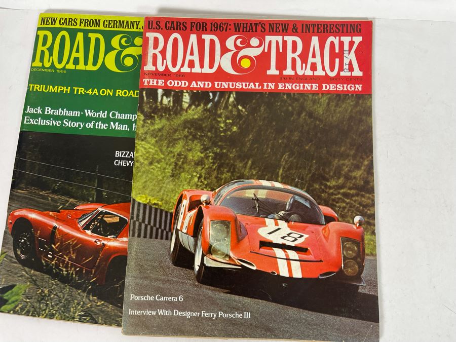 JUST ADDED - Vintage 1966 Road & Track Magazines - See Photos [Photo 13]