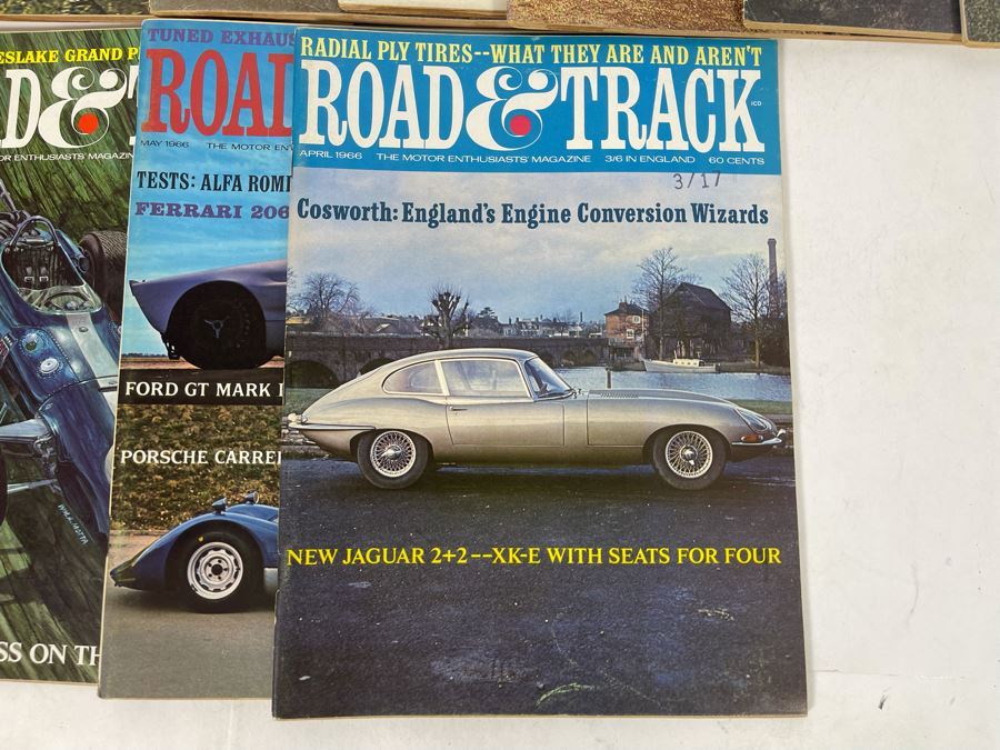 JUST ADDED - Vintage 1966 Road & Track Magazines - See Photos [Photo 6]