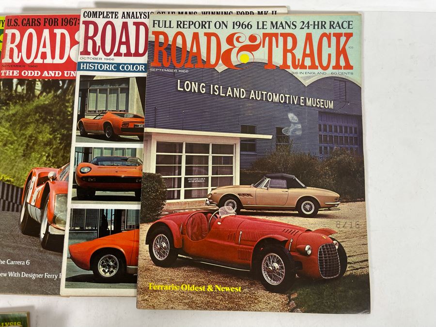 JUST ADDED - Vintage 1966 Road & Track Magazines - See Photos [Photo 11]