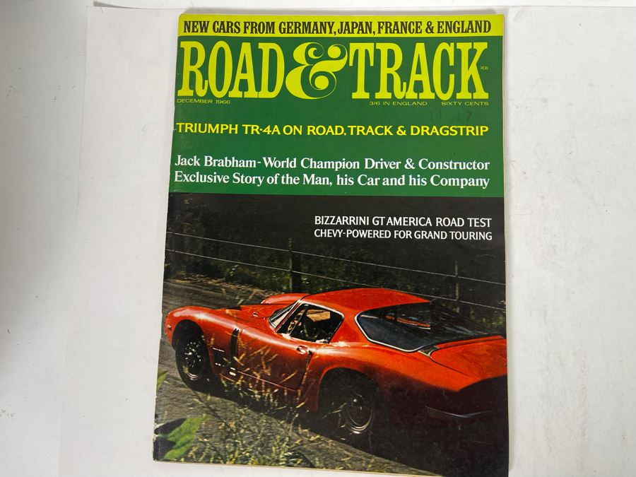JUST ADDED - Vintage 1966 Road & Track Magazines - See Photos [Photo 14]