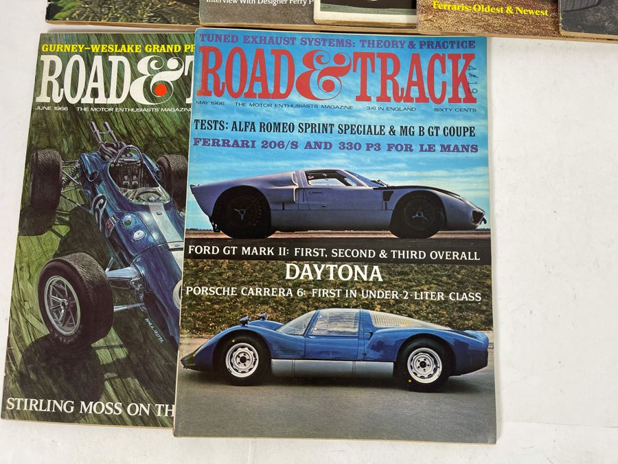 JUST ADDED - Vintage 1966 Road & Track Magazines - See Photos [Photo 7]
