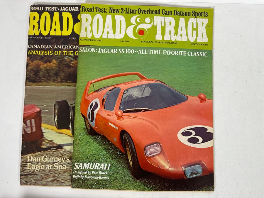 JUST ADDED - Vintage 1967 Road & Track Magazines - See Photos [Photo 14]