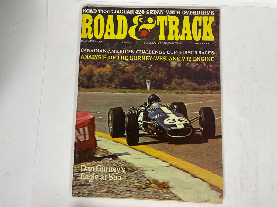 JUST ADDED - Vintage 1967 Road & Track Magazines - See Photos [Photo 15]