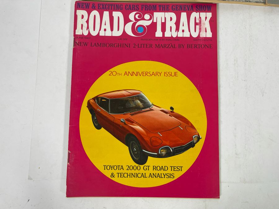 JUST ADDED - Vintage 1967 Road & Track Magazines - See Photos [Photo 9]