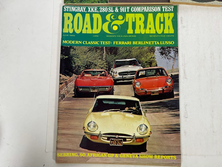 JUST ADDED - Vintage 1969 Road & Track Magazines - See Photos [Photo 9]