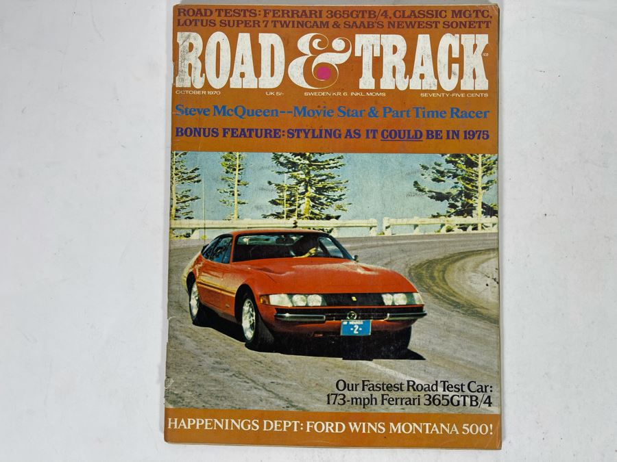 JUST ADDED - Vintage 1970 Road & Track Magazines - See Photos [Photo 13]