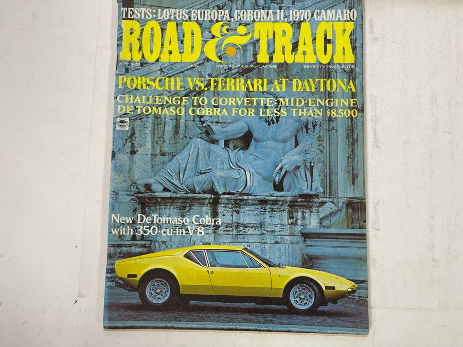 JUST ADDED - Vintage 1970 Road & Track Magazines - See Photos [Photo 8]