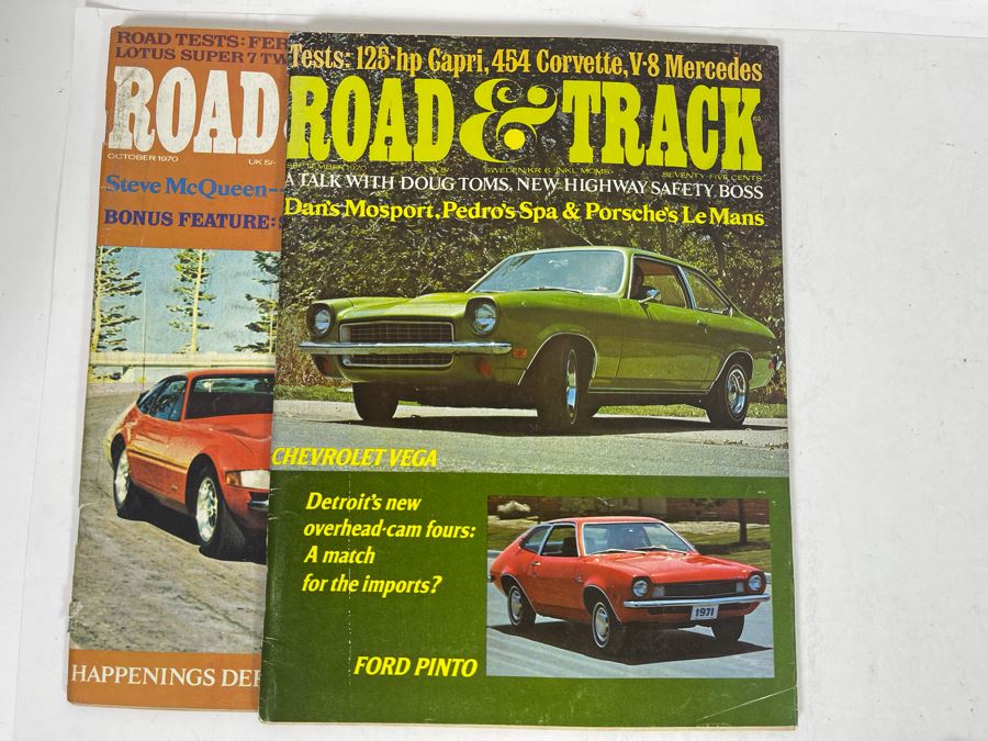 JUST ADDED - Vintage 1970 Road & Track Magazines - See Photos [Photo 12]