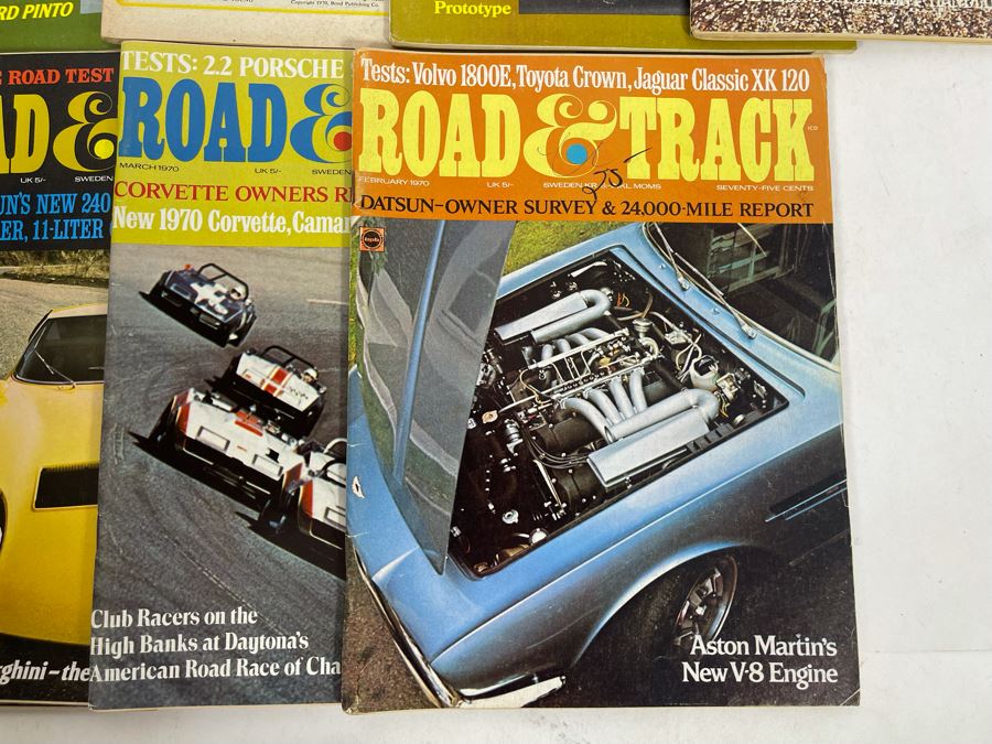 JUST ADDED - Vintage 1970 Road & Track Magazines - See Photos [Photo 5]