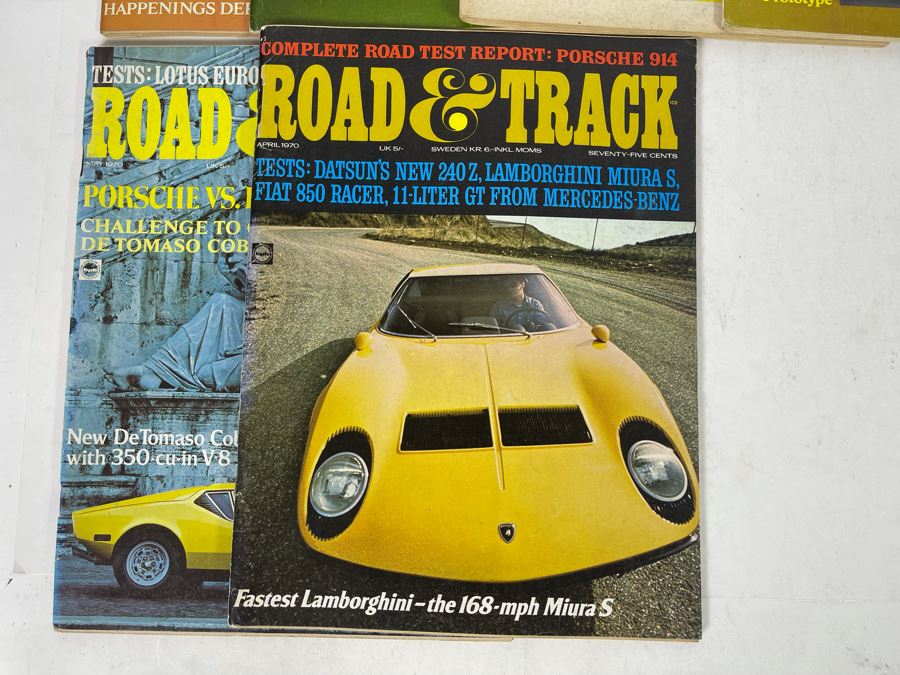 JUST ADDED - Vintage 1970 Road & Track Magazines - See Photos [Photo 7]