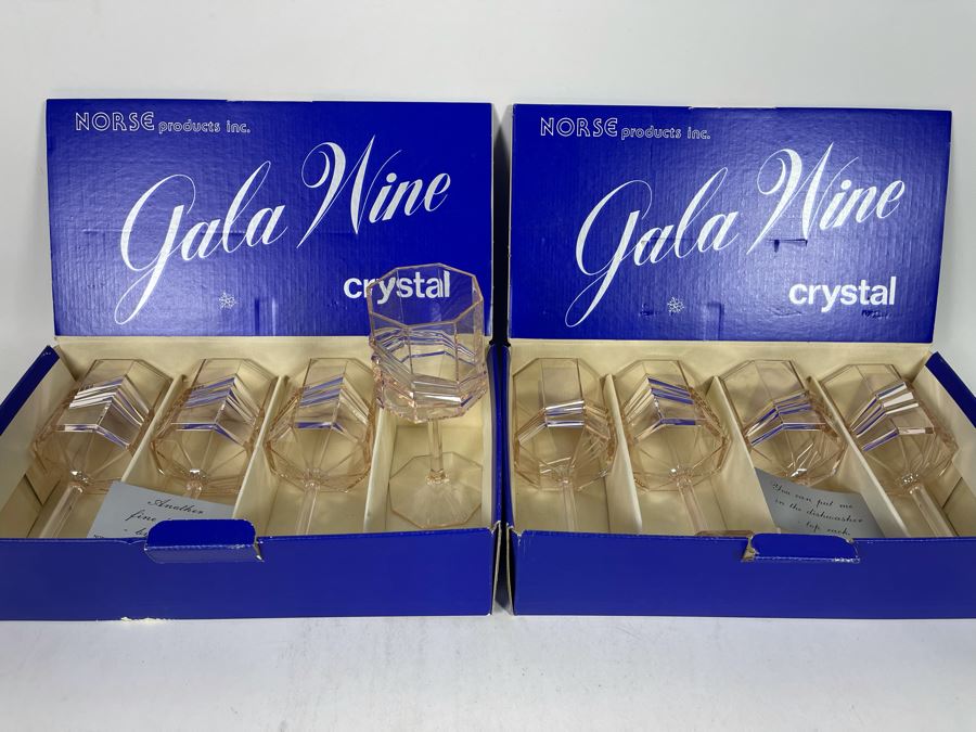 JUST ADDED - Gala Wine Glasses Plastic Stemware By Norse Products [Photo 2]