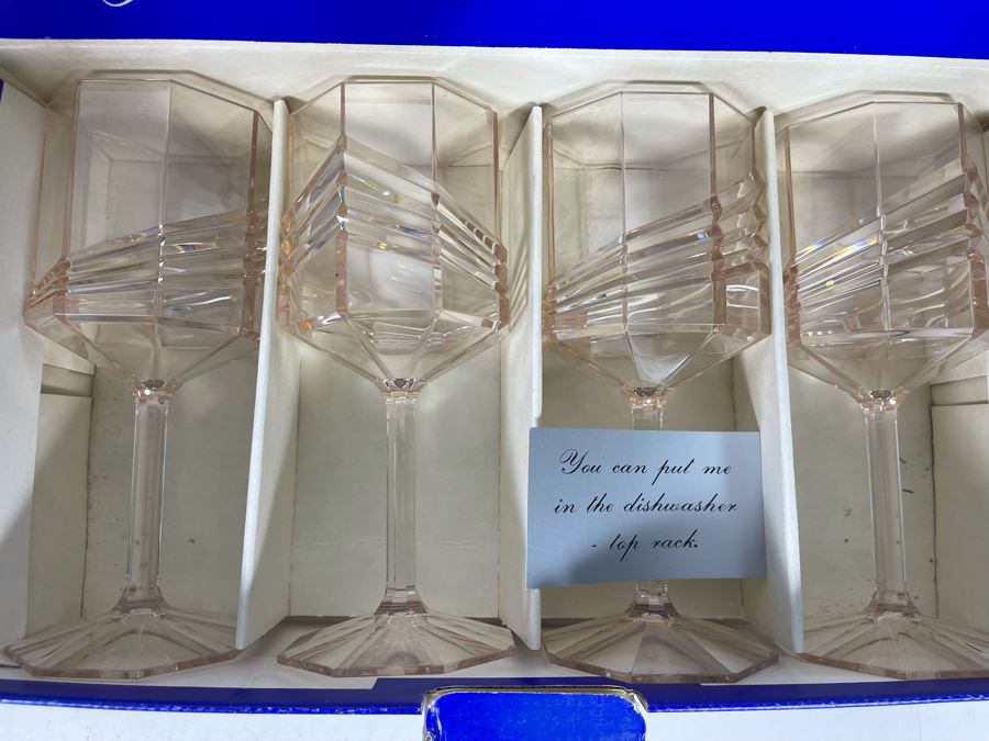 JUST ADDED - Gala Wine Glasses Plastic Stemware By Norse Products [Photo 4]