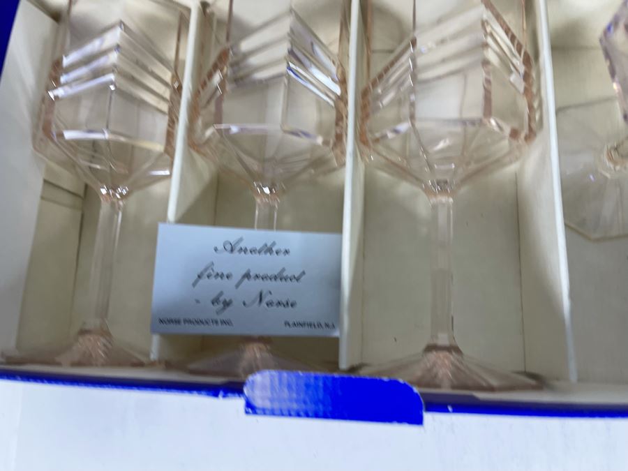 JUST ADDED - Gala Wine Glasses Plastic Stemware By Norse Products [Photo 6]