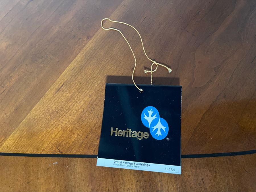 JUST ADDED - Stunning Drexel Heritage Sideboard Buffet Cabinet 76W X 22D X 35H (Don’t Have Key But Doors Open) [Photo 15]