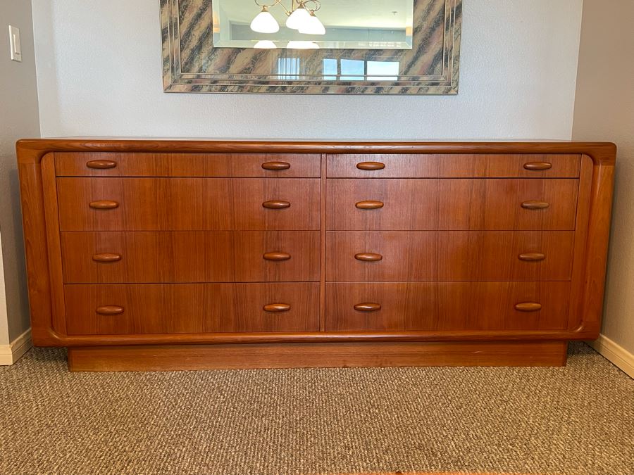 Dyrlund Danish Modern Sideboard Buffet Credenza Cabinet 74W X 19D X 30H [Photo 5]