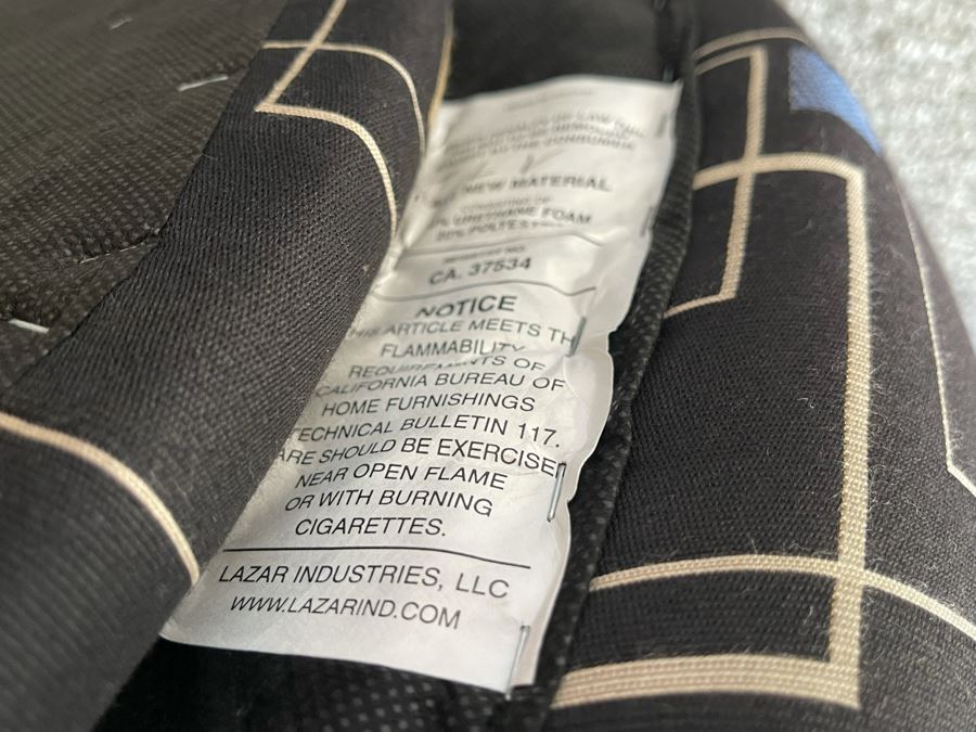 Lazar Industries Mid-Century Modern Style Armchair 37W X 36D X 31H [Photo 7]