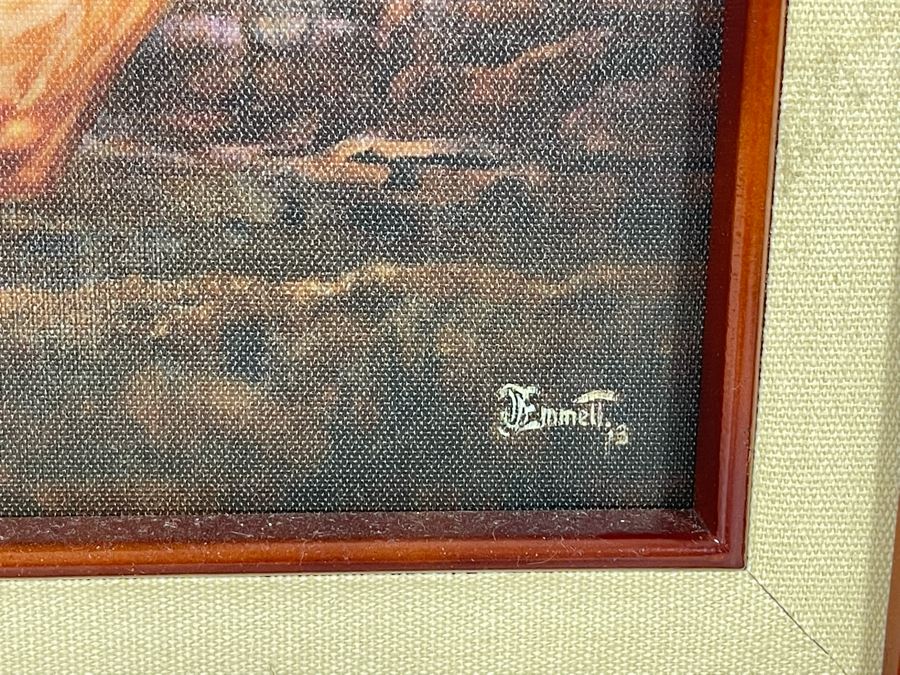 Limited Edition John Wayne: Legend Of The West Canvas Print Framed Bradford Exchange 20 X 24 [Photo 6]