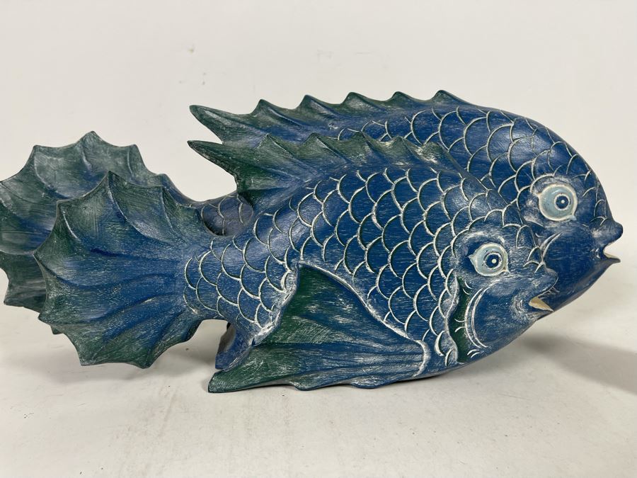 Decorative Fish Sculpture And Himalayan Salt Rock [Photo 5]