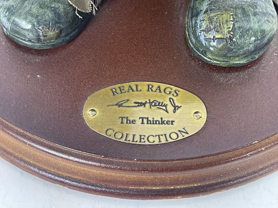 Flambro Limited Edition Real Rags Clown Figurine By Emmet Kelly Jr 10H [Photo 5]