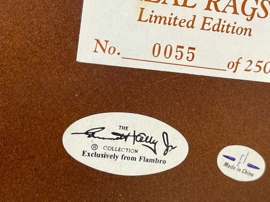 Flambro Limited Edition Real Rags Clown Figurine By Emmet Kelly Jr 10H [Photo 10]