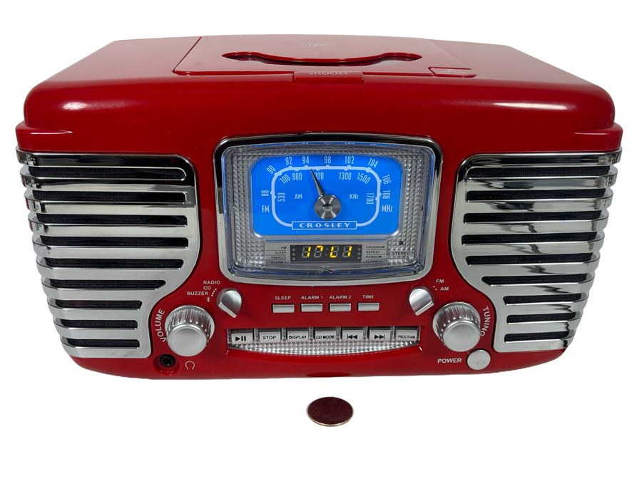 Crosley Portable Radio CD Player Model CR612D