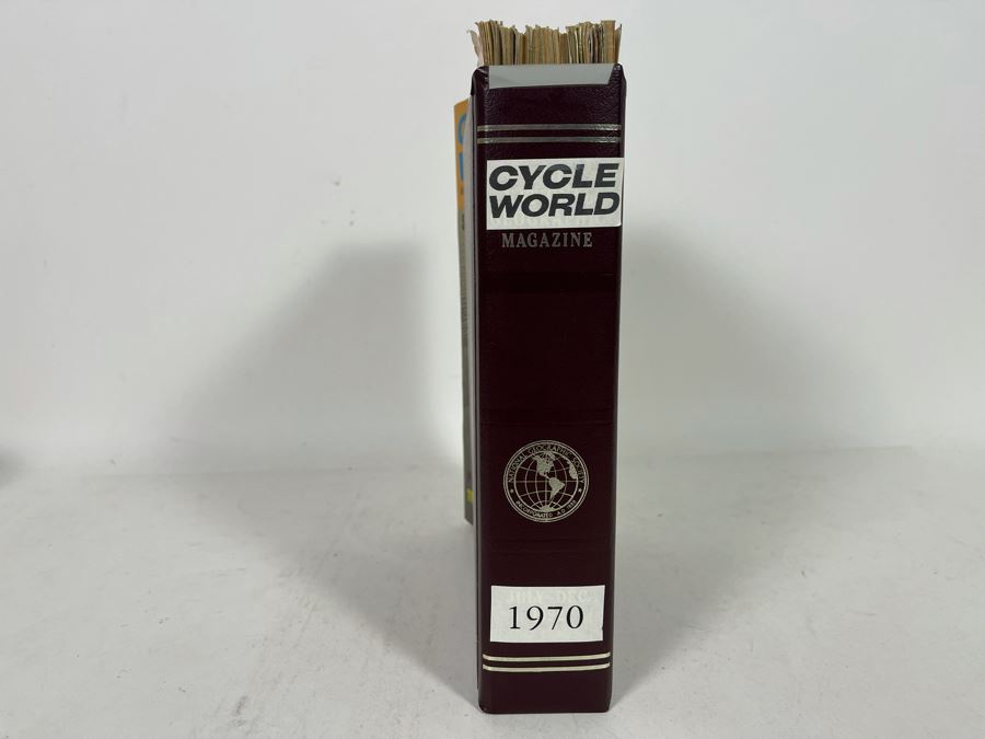 Vintage 1970 Cycle World Motorcycle Magazines - See Photos [Photo 3]
